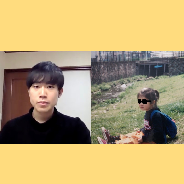 井上さん・筆者